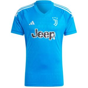 Adidas Juventus 23/24 Condivo Short Sleeve T-shirt Goalkeeper Blauw L