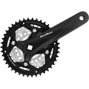 Sunrace crankset 7/8 speed 42/32/22t -/- 2mm fcm600