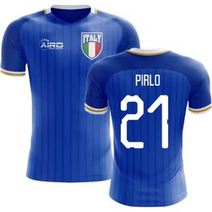 2022-2023 Italy Home Concept Football Shirt (Pirlo 21) - Kids