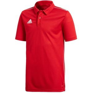 adidas - Core 18 Polo JR - Voetbalshirt Kids - 140