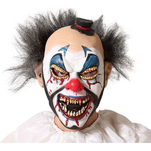 Masker Halloween Clown Zwart