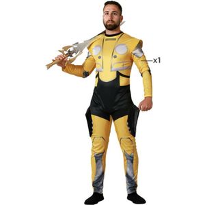 Kostuums voor Volwassenen Robot Geel (1 Onderdelen) Maat XL