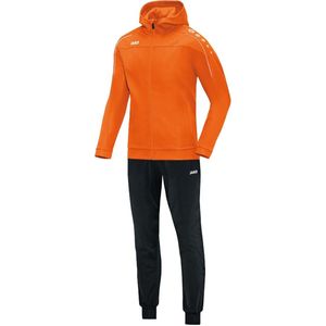 Jako - Hooded Tracksuit Classico Woman - Polyesterpak met kap Classico - 46