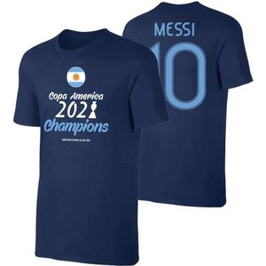 Argentina CA2021 WINNERS t-shirt MESSI, dark blue