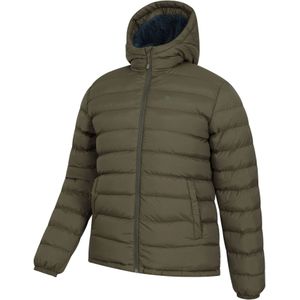 Mountain Warehouse Mens Seasons Faux Fur Lined Padded Jacket