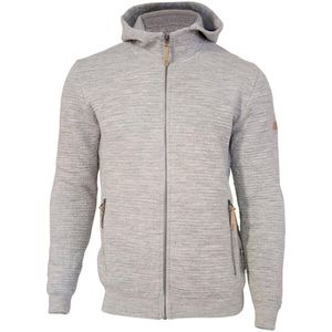 Ivanhoe vest Morel Hood Male voor heren van wol - Light Silver - Grijs