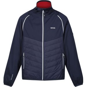 Regatta Heren Steren Hybride Zachte Shell Jas (XXL) (Marine/gevaarlijk rood)