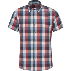 Mountain Warehouse Heren Weekender Overhemd (XS) (Rood)