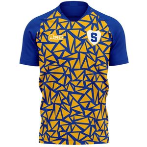 2022-2023 Shrewsbury Town Home Concept Football Shirt - Kids (Long Sleeve)
