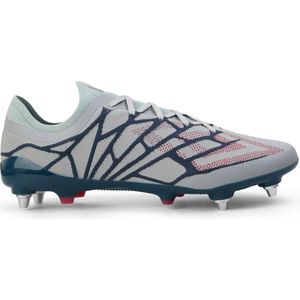 Umbro Heren Velocita Alchemist Pro Voetbalschoenen (45,5 EU) (Plain Air/Geranium/Blauw Koraal/Eggshell)