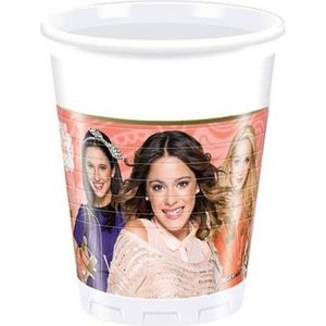 Violetta Music Passion Plastic Party Cup (Pack of 8)