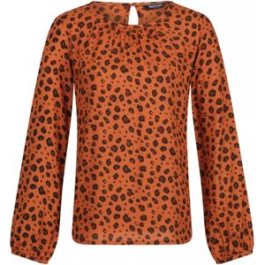 Regatta Dames/Dames Hadria Dierenprint Blouse (42 DE) (Koperen amandel)