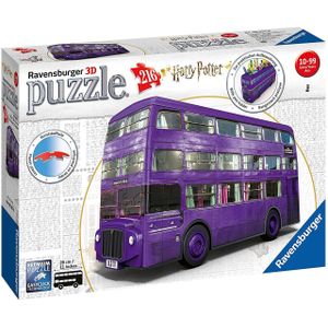 Harry Potter Collectebus 3D Puzzel (216 Stukjes)