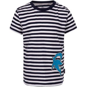 Trespass Kinderen/Kinderen Grenzeloos Haai T-Shirt (128) (Marine)