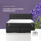 Twin Motion® - Topdekmatras - Lavendel Traagschuim - 160x200 cm