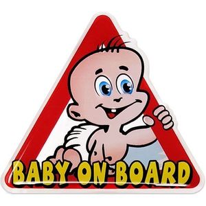 Baby on board 3D sticker