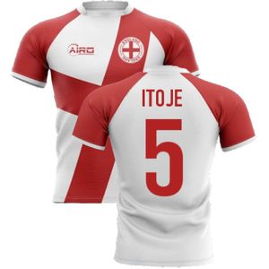 2022-2023 England Flag Concept Rugby Shirt (Itoje 5)