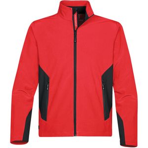 Stormtech Heren Pulse Softshell-jasje (XL) (Echt rood/ zwart)
