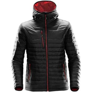 Stormtech Thermisch gewatteerde jas voor heren (XL) (Zwart/Rood)