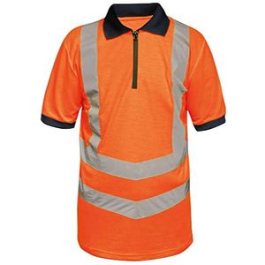 Regatta Heren Hi Vis Pro Reflective Work Polo Shirt (M) (Oranje/Zwaar)