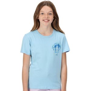 Regatta Kinder/Kids Bosley V Bedrukt T-shirt (140) (Poederblauw)