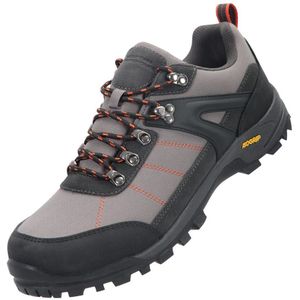 Mountain Warehouse Heren Storm Suede IsoGrip Loopschoenen (47 EU) (Donkergrijs)