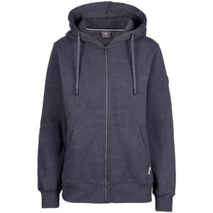 Trespass Dames/Dames Erie Marl Hoodie (S) (Marine)