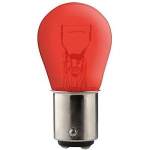 Lamp 12V-21/5W BAY15D rood p/st