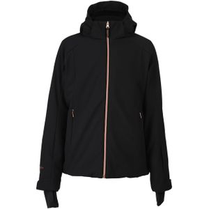 BRUNOTTI - ariasy girls softshell jacket - Jack winter sportcasual meisje - Zwart