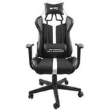 Gaming stoel Natec AVENGER XL Zwart Wit Zwart/Wit