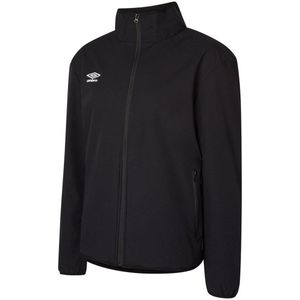 Umbro Heren Club Essential Bonded Jacket (S) (Zwart/Wit)