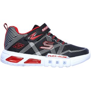 Skechers Flex-Glow grijs rood sneakers baby's