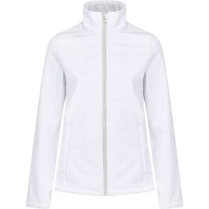 Regatta - Dames Ablaze Printable Softshell Jas (42 DE) (Wit/Grijs)