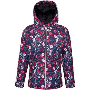 Dare 2B Waterdichte Ski jas voor meisjes Verdict Floral (164) (Virtueel Roze)