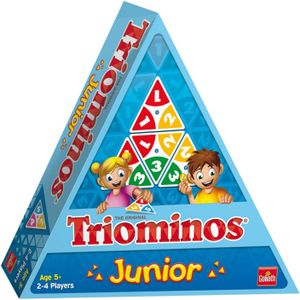 Triominos Junior - Kleurig en spannend spel voor kinderen van 4-10 jaar | Goliath