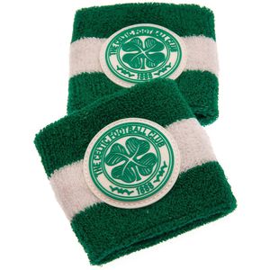 Celtic FC Polsbandje (Pakket van 2)  (Groen/Wit)