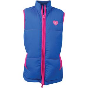 Hy Thelwell Collection Race Gilet voor kinderen/Kinderen (116) (Kobaltblauw/Magenta)