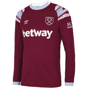 2022-2023 West Ham Long Sleeve Home Shirt
