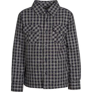 Trespass Kinderen/Kinderen Gemiddelde Lange Mouwen Gingham Shirt (152) (Marine Gingham)