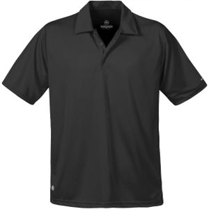 Stormtech Heren Sportief Poloshirt met korte mouwen (Medium) (Zwart)
