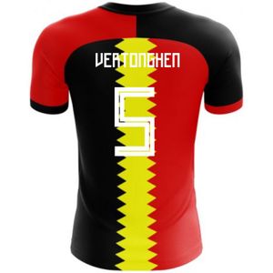 2022-2023 Belgium Flag Concept Football Shirt (Vertonghen 5) - Kids
