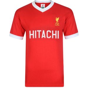 Score Draw Liverpool FC 1978 Hitachi Retro Football Shirt