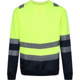 Regatta Heren Pro High-Vis Sweatshirt (XL) (Neon geel)