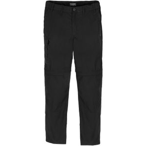 Craghoppers Expert Kiwi Convertible Getailleerde Cargo Broek voor heren (34S) (Zwart)