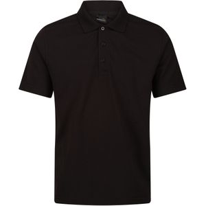 Regatta Heren Pro 65/35 Poloshirt met korte mouwen (M) (Zwart)