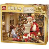 King puzzel santa s list 1.000 st. 5767