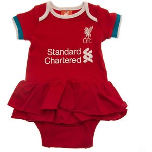Liverpool FC Baby Tutu Rokje Bodysuit (12-18 Monate) (Rood/Wit)