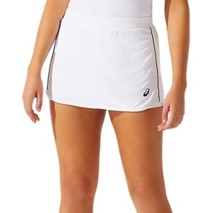 Asics - Court Womens Piping Short Sleeve - Wit Tennis T-shirt - XS