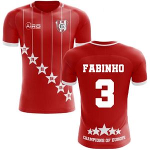 2022-2023 Liverpool 6 Time Champions Concept Football Shirt (Fabinho 3)