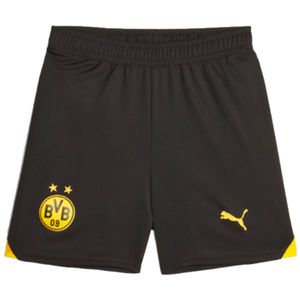 2023-2024 Borussia Dortmund Home Shorts (Black) - Kids